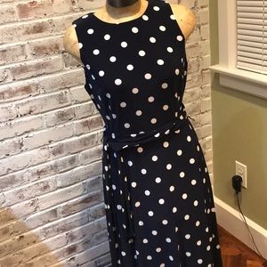 Ralph Lauren Polka dot maxi dress